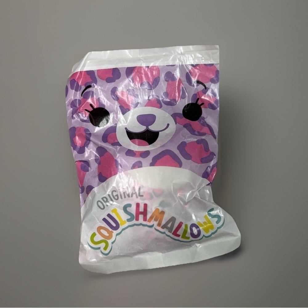 2025 McDonald's Canada Squishmallows Happy Meal Plush - ROSSI Toy Leopard new